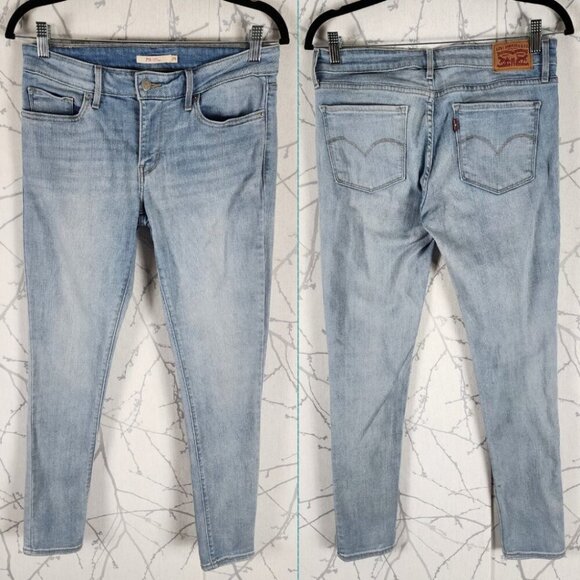 Levi's Light Blue Skinny Jeans for Women - Picture 2 of 6